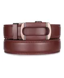 Mio Marino Men's Continual Ellipse Ratchet Belt-Deep Charcoal-Adjustable from 28