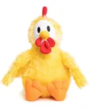 Fluffies Dog Toys Squeaky Plush Dog Toy for All Breeds Cute Animal-Themed Puppy Toys Make for Ideal Gift Fun Nylon Dog Toys with Squeak| Small Chicken