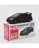 Genuine Domeca alloy car simulation Lambo and other types of car model car boy toy car suitable for children's gifts lovers collection-Asia Only A0-07-Honda Civic-Matte Black