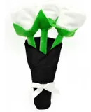 Wedding Dog Toys Bouquet of Roses, Gifts for Dog Couples, Fun Dog Engagement Toys for Photos, Rehearsals, After-Parties, and Wedding Gifts