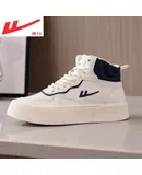 huili women's fashionable lace-up comfortable casual tennis sneakers