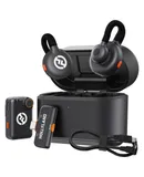 Hollyland LARK M2S Combo 2-Person Wireless Microphone System with USB-C to Lightning - Universal Compatibility (2.4 GHz, Space Gray)