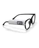 Portable Camera Glasses 2.7k with 128GB TF Card,Video Recording Glasses for Travel/Outdoor/Sports,Eye Glasses Bicycle Riding 1080P HD (White)