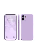 Silicone phone case for iPhone 11 purple