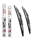 BOSCH Windshield Wiper Blade Fire Wing U-Type 24/18 (For Elantra EV Electric after 2017 / Elantra Yuedong 2008-2018), Hook Type