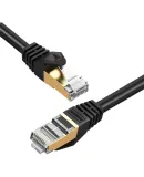 PHILIPS Cat7 Ethernet Cable, Pure Copper Gold-Plated Double-Shielded High-Speed Network Patch Cord, 10 Gigabit Computer Network Connection Cable SWA1820/93-2 Meters