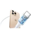 UGREEN Compatible with Apple 17/16/15 Charging Cable, Type-C Data Cable, Dual-Head PD60W Fast Charging, Ctoc Car Charger for IPhone 17/16/15 ProMax, Huawei, IPad Tablet, 1 Meter