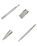 Leimeng 14mm Pointed Chisel Flat Chisel Drill Bit Set Square Shank Electric Hammer Pickaxe Chisel Head Wall Concrete Drilling Removal Grooving