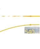 UGREEN Cat6 Ethernet Cable, Gigabit Network Broadband Cable, CAT6 Flat Network Cable for Home Computer Monitoring, 8-Core Twisted Pair Patch Cord, 5 Meters, Black, 50176