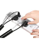 UGREEN Cable Management Tube, 1.5 Meters Long, 25mm Diameter, Wire Organizer And Protector, Cable Wrap for Computer And Car Power Cables, 30818