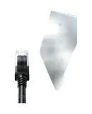 UGREEN CAT6 Pure Copper Ethernet Cable, Gigabit Network High-Speed Connection Cable, Computer Broadband 8-Core Twisted Pair, POE Powered Patch Cord, Black, 1 Meter, 50191