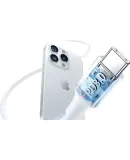 UGREEN Compatible with Apple 17/16/15 Charging Cable, Type-C Data Cable, Dual-Head PD60W Fast Charging, Ctoc Car Charger for IPhone17/16e/15ProMax, Tablet IPad Cable, 3 Meters