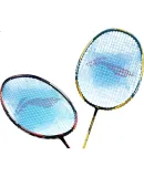 Li-Ning Badminton Racket, Middle Shaft Carbon Fiber 280 Carbon Composite Pair AYPV087-22 (With String And Shuttlecock Grip)