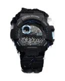 ZGO Student Watch for Boys And Children, Electronic Watch for Middle School And Teenagers, with Alarm Clock, Multifunctional Sports Watch, Model 793 Black And Blue