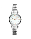 EMPORIO ARMANI Women's White Moonlight Series Quartz Watch, Birthday Gift for Girlfriend AR11204