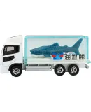 TAKARA TOMY Alloy Car Model Toy for Boys, Red And White Box, No. 69 Osaka Shark Transport Vehicle, 746829
