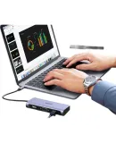 UGREEN Type-C Expansion Dock, USB-C to HDMI/VGA Converter, PD Fast Charging, Network Cable Adapter, 3.0 Hub, Compatible with Apple 15/16 MacBook, Huawei Laptops, IPad