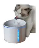 DOGNESS Pet Automatic Water Dispenser, Smart Drinking Fountain for Cats And Dogs, Fully Automatic Circulating Flow, Small 1L Capacity, White D03