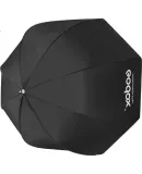 Godox Umbrella Octagonal Softbox, 120cm Portable Foldable Light Diffusion Box for Outdoor Photography, Soft Light Cover for Studio Lights, 120cm Umbrella Octagonal Portable Model [Official Standard Configuration]