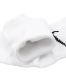 NIKE Men's Socks, Quick-Drying Breathable Basketball Socks, Short Socks Three-Pair Pack, SX7677-100 White S