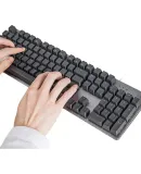 Logitech K845 Mechanical Keyboard, Wired Keyboard, Gaming And Office Keyboard, 104 Keys, Full-Size, Single Backlight, Black, TTC Switch, Red Switch