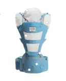 LYUBA Waist Stool, Baby Carrier, Front-Carrying Baby-Holding Device, Multifunctional Seat, Anti-Shock Baby Carrier, HYA2031, Pine Green Blue