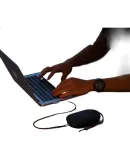 UGREEN AUX Audio Cable with Angled Connector, 3.5mm Male to Male Car Audio Connection Cable for Laptop, Tablet, Phone to Headphones Amplifier Straight to Angled Adapter Flat Cable 1 Meter 10597