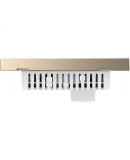 TP-LINK 1200M Dual-Band Wireless AP, 86 Panel-Type Wall-Mounted, Enterprise-Grade Hotel Villa Whole-House WiFi Wireless Access Point, AC Management AP1202GI-PoE Milan Gold