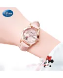 Disney Children's Watch for Girls, Elementary School Students Aged 6-12, Only Time Display, Dual Calendar, Waterproof Watch, Practical, 61cm Back-To Gift