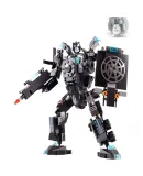 Starry Sky Premium Children's Building Blocks Toy Boy Assembling Police Car Inserting Military Model 6-10 Years Old Birthday Gift