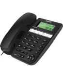 PHILIPS (PHILIPS) Landline Telephone, Fixed-Line Phone for Office And Home Use, 10 Blacklist Groups/call Indicator Light Prompt CORD026 Black