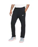 NIKE Men's Sweatpants, Winter Knitted Fleece-Lined Tapered Casual Pants, Warm And Comfortable, BV2708-010, Black, L