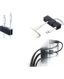 UGREEN Desktop Cable Management Organizer, Data Cable Storage And Fixing Winder, Computer Cable Storage Organizer Clip, 70585