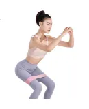 Li-Ning Elastic Resistance Band, Fitness Resistance Strap, Leg Stretching Band, Yoga Equipment, Glute Support, Rehabilitation Aid, 10 Pounds