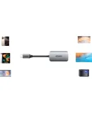 UGREEN Type-C to HDMI Female Adapter, Thunderbolt 4/5 Cable Converter, HD 4K60/2K144Hz Screen Mirroring, USB-C Expansion Compatible with MacBook/iPad Air Laptops