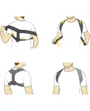 3M Posture Corrector Back Brace for Students And Adults, Hunchback Correction, Chest Straightening, Posture Assistance Belt