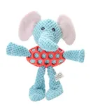 EETOYS (EETOYS) Hippo Companion Dog Toy, Squeaky Plush, Companionship, Boredom Relief, Teeth Grinding, Durable Chew Toy Ball, Pet Supplies