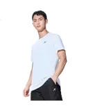 XTEP Men's Sports Short-Sleeve T-Shirt, Summer Quick-Dry Ice Silk Top for Outdoor Training And Students, Gift for Dad
