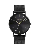 Skmei (Skmei) Student Youth Middle And High School Civil Service Exam Dedicated Pointer Waterproof Silent Steel Band Quartz Watch 1181