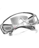 3M Safety Goggles, Cycling Windproof Dustproof Protective Glasses, Industrial Cutting Anti-Marring Splash Impact Resistant 1611HC, 1 Pair