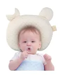 Nanjiren Baby Shaped Pillow Newborn U-Shaped Pillow Colored Cotton 0-1 Year Old Nap Pillow Khaki