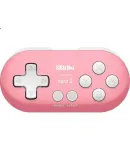 8BitDo Zero2 Mini Game Controller, Anki Shortcut Tool, Drawing Shortcut Assistant for Wireless Mobile Switch Console Steam, Cherry Blossom Pink