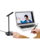 UGREEN USB Computer Microphone, Desktop Condenser Mic for PC, Laptop Video Conference Microphone, Gaming Voice Live Streaming, Compatible with Speakers, Built-In Sound Card, 10934