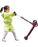 FOREVER scooter for children aged 3-10 years old, sliding car, baby scooter, free installation, flashing wheels, red