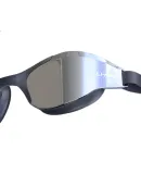 Li-Ning Swimming Goggles for Women And Men, Large Frame with Coating, Cool Design, High Definition, Waterproof And Anti-Fog Glasses, Model 505, White And Blue