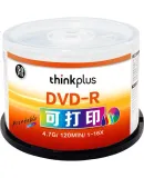 Lenovo DVD-R Blank Discs/Recordable Discs, 16x Speed, 4.7GB, Office Series, 50 Pieces in A Barrel, Printable