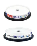 Lenovo BD-R Blu-Ray Blank Discs/Recordable Discs, 6-12x Speed, 25GB, Taiwan-Made Archive Series, 10 Pieces in A Box, Printable