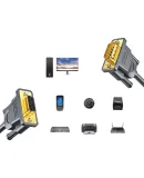 UGREEN DB9 Serial Cable, RS232 Cross-Over Extension Cable, 9-Pin Serial Cable for Digital Machines, Bar Code Machines, COM Port, Male to Female, 60309