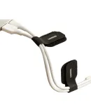 UGREEN Cable Management Straps, Wire Organizer Clips for Computer Cables And Power Cords, Adhesive Cable Ties, 5-Pack, 50696