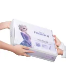 Disney (Disney) Electric Stationery Set, 5 Pieces, Electric Pencil Sharpener, Eraser, Elementary School Student Stationery Gift Box, Girls' Birthday Gift, Back-To Gift Pack, Elsa E0269F